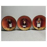 Set of 3 " DINNER IS SERVED " pasta bowels