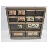 Small plastic storage box