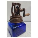 Cobalt Blue Dazy butter churn