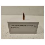 1 box of .308 155 grain BT bullets SEE DESC