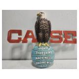 Vintage style J . I Case Cast Iron Eagel sign