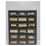Plastic 18 drawer storage
