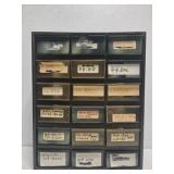 Plastic 18 drawer storage
