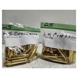 Apx 50ct 6.5 creedmoor bullet shells for