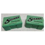 2 SIERRA 50ct Rifle Bullets Unopened