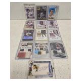 Estate lot of autographed football trading cards