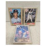 Lot of 3 packs of baseball cards