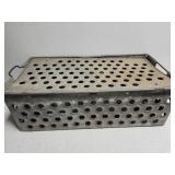 Antique fishing crate metal