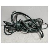 Apx 25ft green extention cord