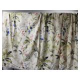 Apx King size floral tan duvet