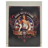 New metal Harley-Davidson sign