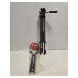 Tripod and rifle bipod