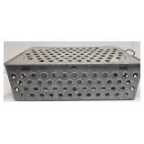Vintage Galvanized Metal Live Fish Trap Box