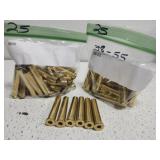 Approx 50 ct 38 - 55 bullet casing ammo reloading