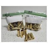 Approx 100ct 44 - 40 bullet casing reloading ammo