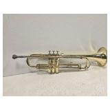 Metal music instrument damaged