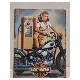 New metal Harley Davidson sign
