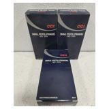 Lot of 3 boxes of 1000 CCI small pistol primers