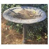 Cast Aluminum Bird Bath