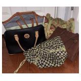 Estate Lot of Miscellaneous Hang Bags