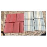 2 Sets of Outdoor Furniture Cushions