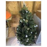 4.5ft Christmas Tree and Tree Base