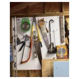 Estate Lot of Saws and Levels