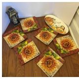 Fall Style Plates and Lantern