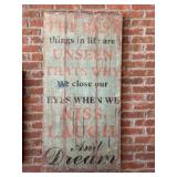 Estate lot of 3 Wall Art