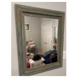 Rustic Framed Mirror