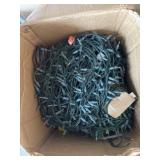 Box Lot of Christmas Lights. NOT TESTED