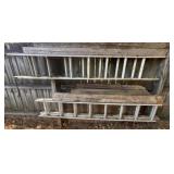 Two 16ï¿½ Extendable Ladders and More