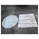 2 small area Rugs. Measurements in description