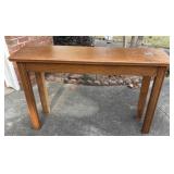 Wooden Entry Way Table