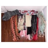 Estate Lot of Ladies Scarves