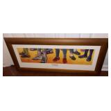 Feet In The Street Framed Artwork