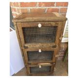 Wired Front Potato Bin