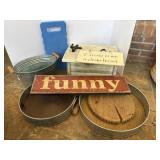 Estate Lot of Outdoor Decor