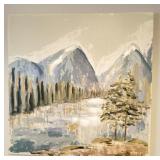 Decorative Print on Canvas