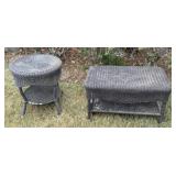 Outdoor Wicker Tables
