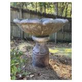 Concrete Bird Bath