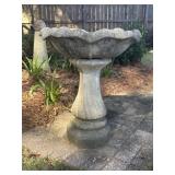 Concrete Bird Bath
