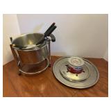 Stainless Steel Fondue Maker with hot pan