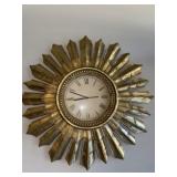 Sunburst Wall Clock