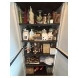 Estate Lot of Miscellaneous Christmas Decor