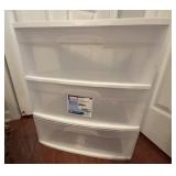 Sterilite 3 Drawer Cart