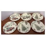 Set of Better Homes & Garden Christmas Plates