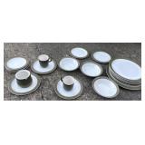 22pcs Casuals Ceramic Dishes. Some chips as shown