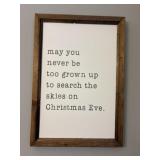 Wood Framed Quote