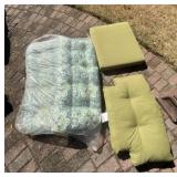 2 Sets of Outdoor Furniture Cushions